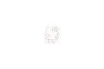 Link Argint Hello Kitty 1
