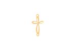 Link din aur 14k – cruce, model 17